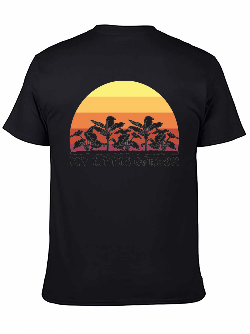 My Little Garden Sunset Graphic T-Shirt
