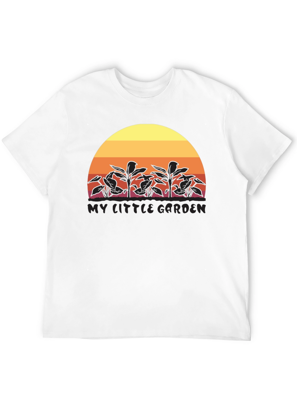 My Little Garden Sunset Graphic T-Shirt