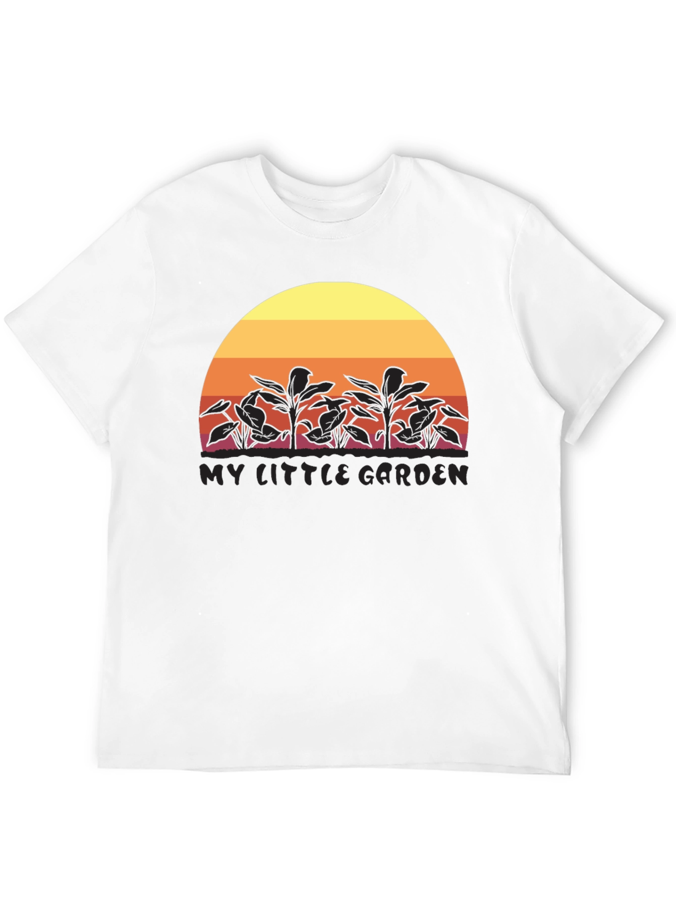 My Little Garden Sunset Graphic T-Shirt