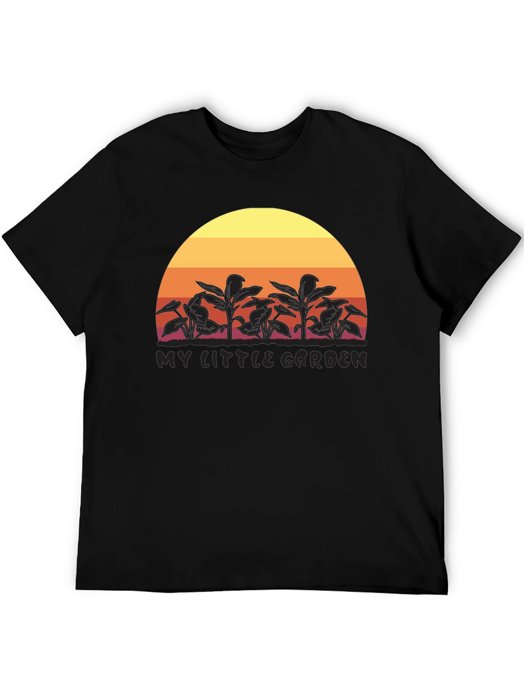 My Little Garden Sunset Graphic T-Shirt