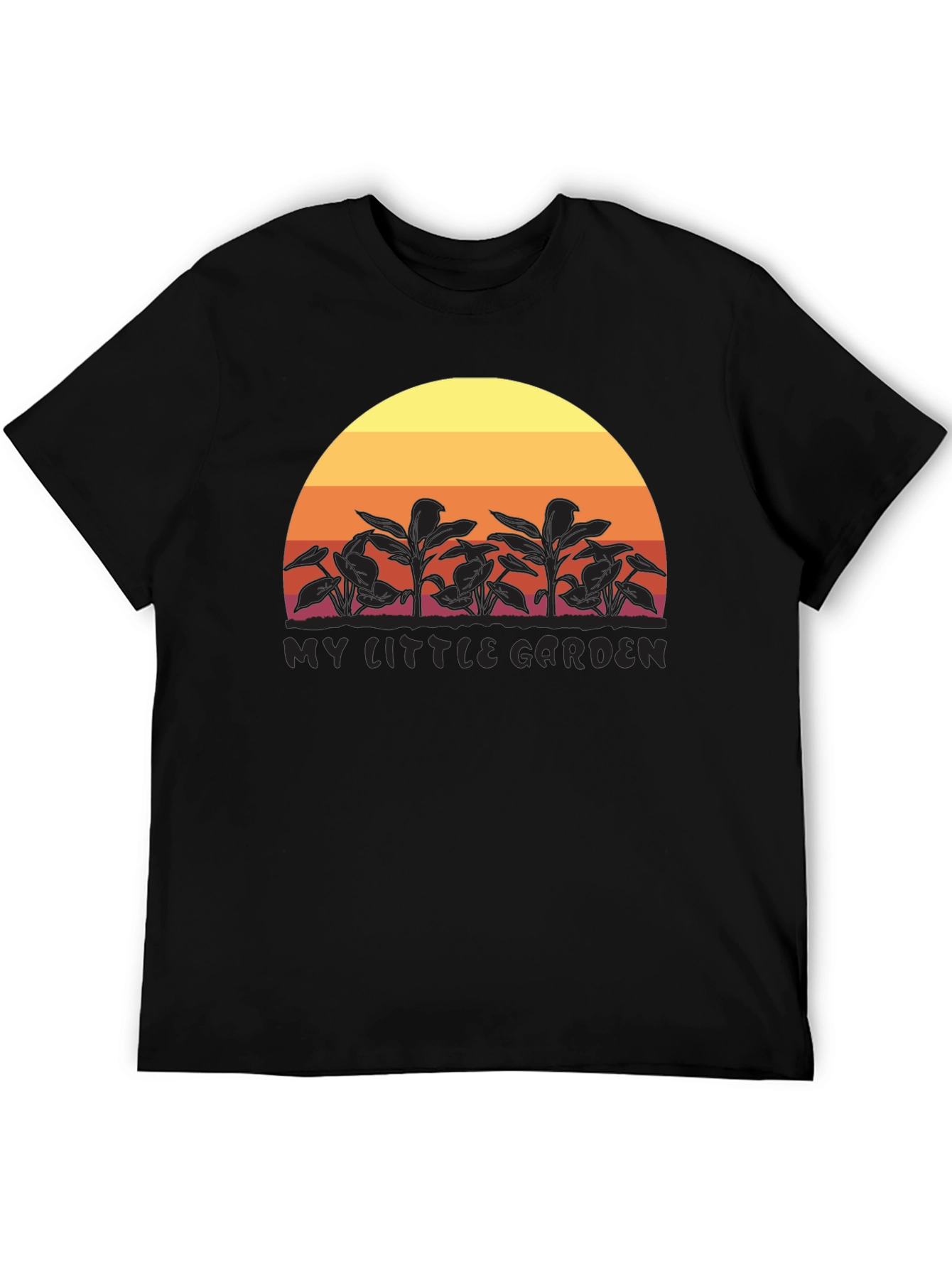 My Little Garden Sunset Graphic T-Shirt