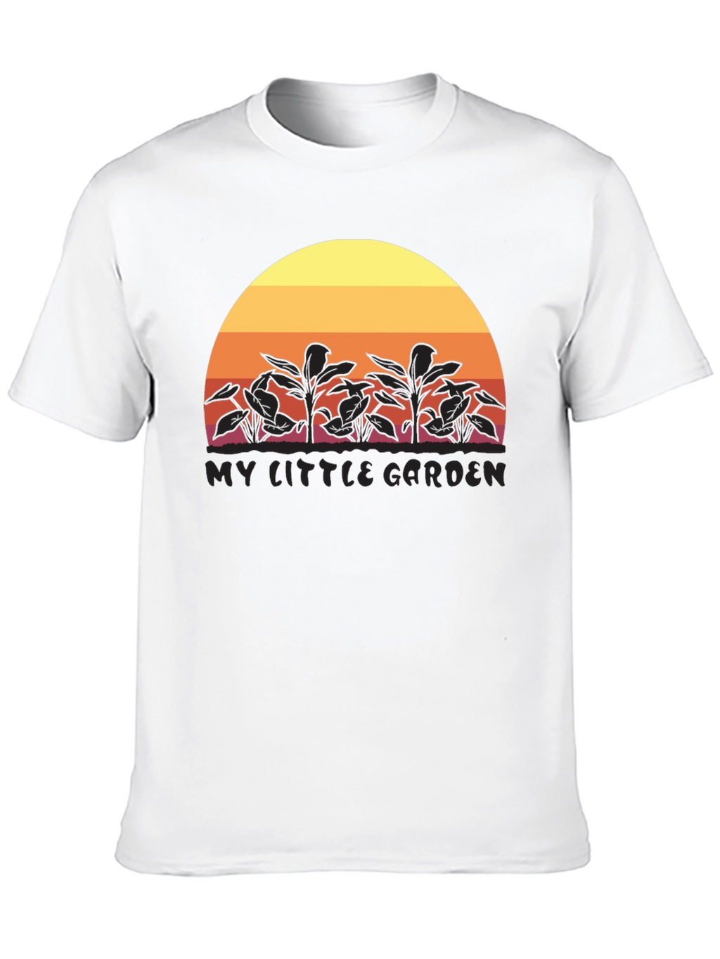 My Little Garden Sunset Graphic T-Shirt