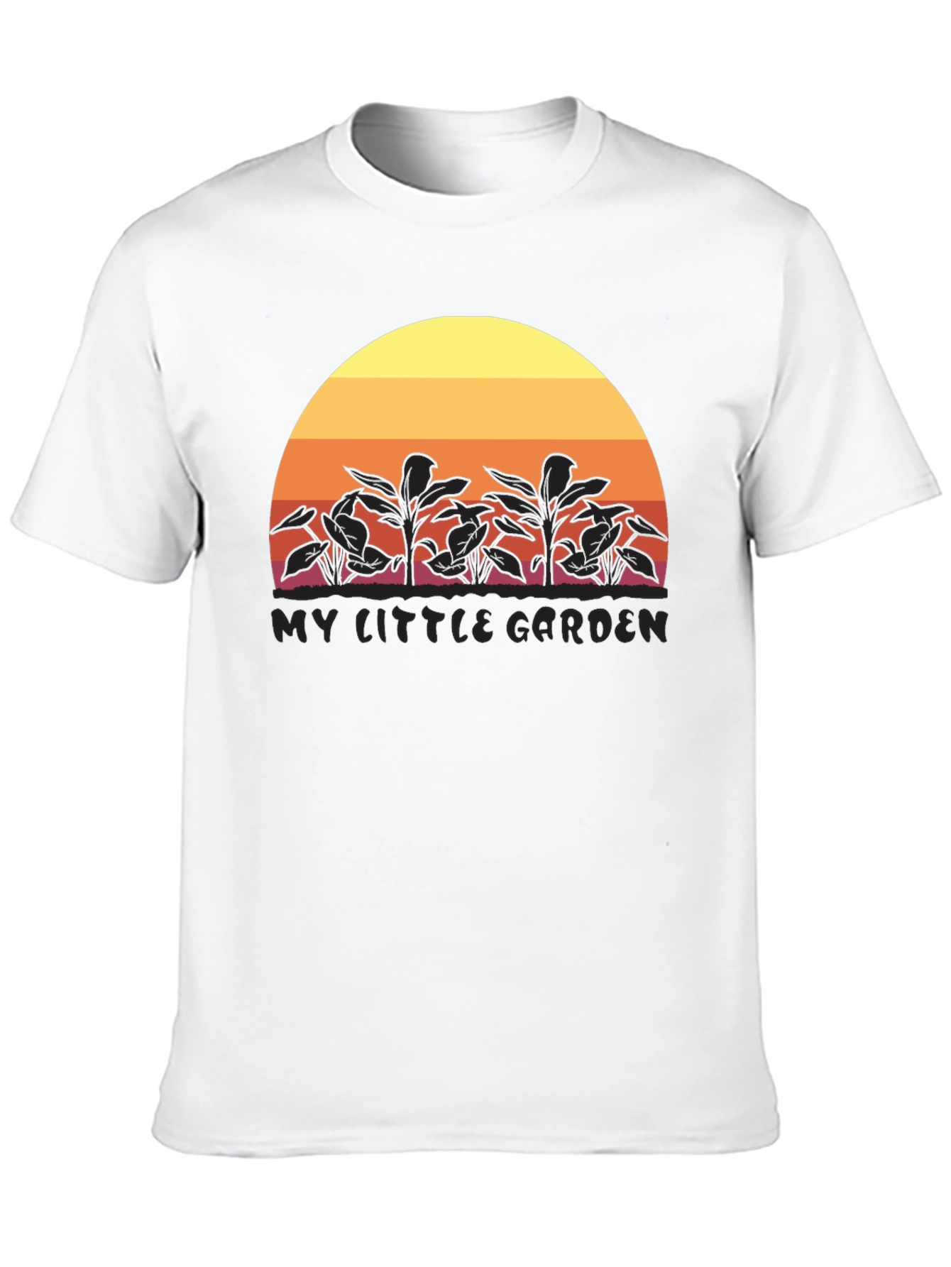 My Little Garden Sunset Graphic T-Shirt