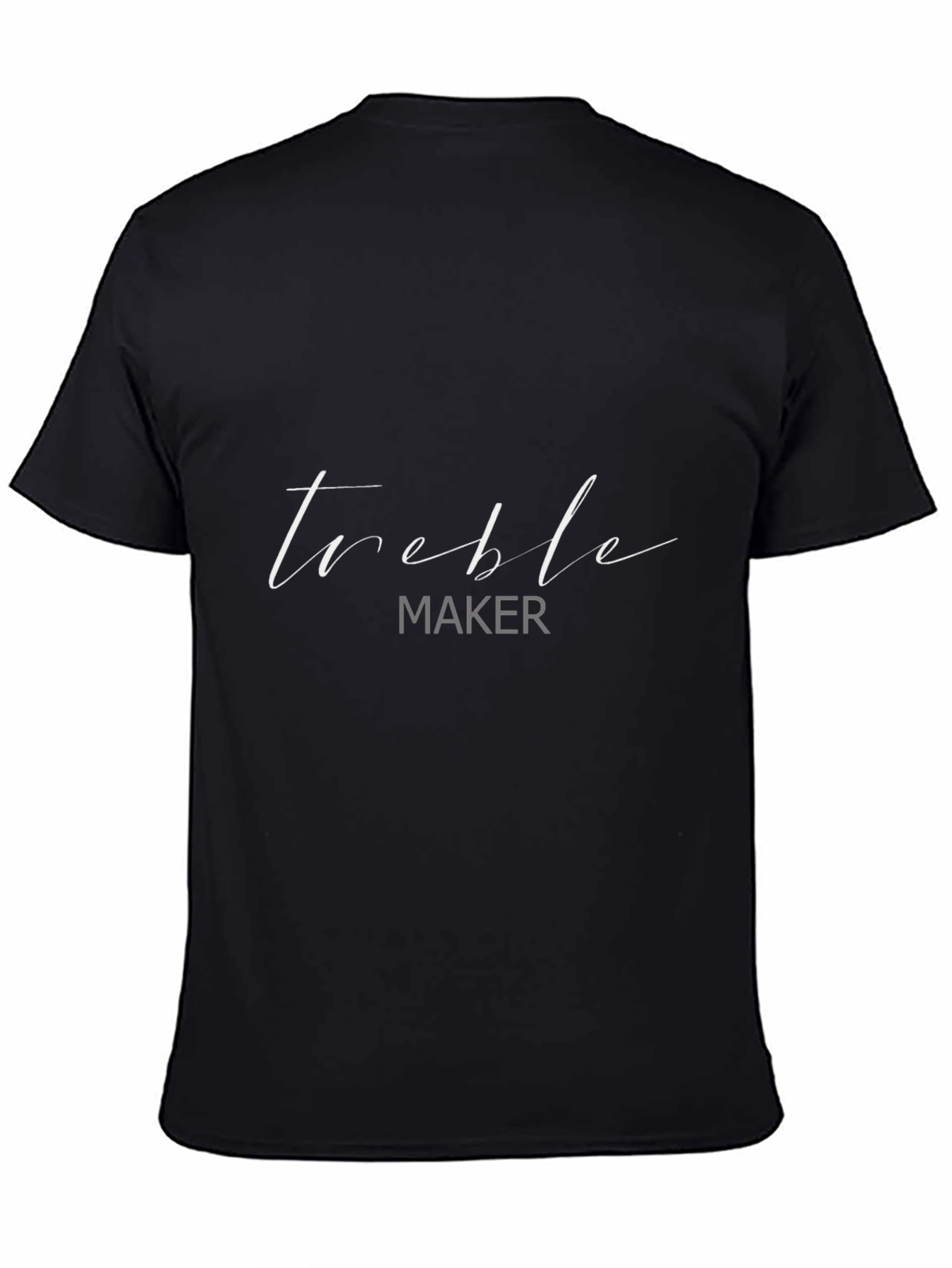 Treble Maker Black T-Shirt - Music Lover Tee