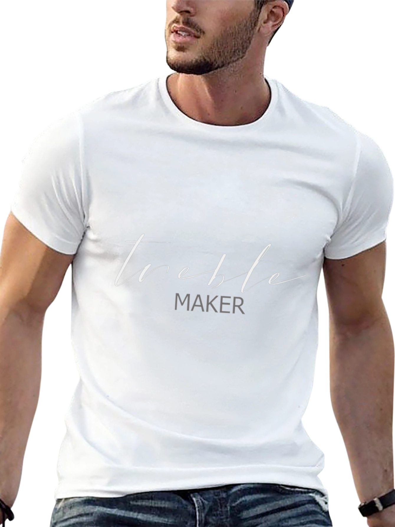 Treble Maker Black T-Shirt - Music Lover Tee