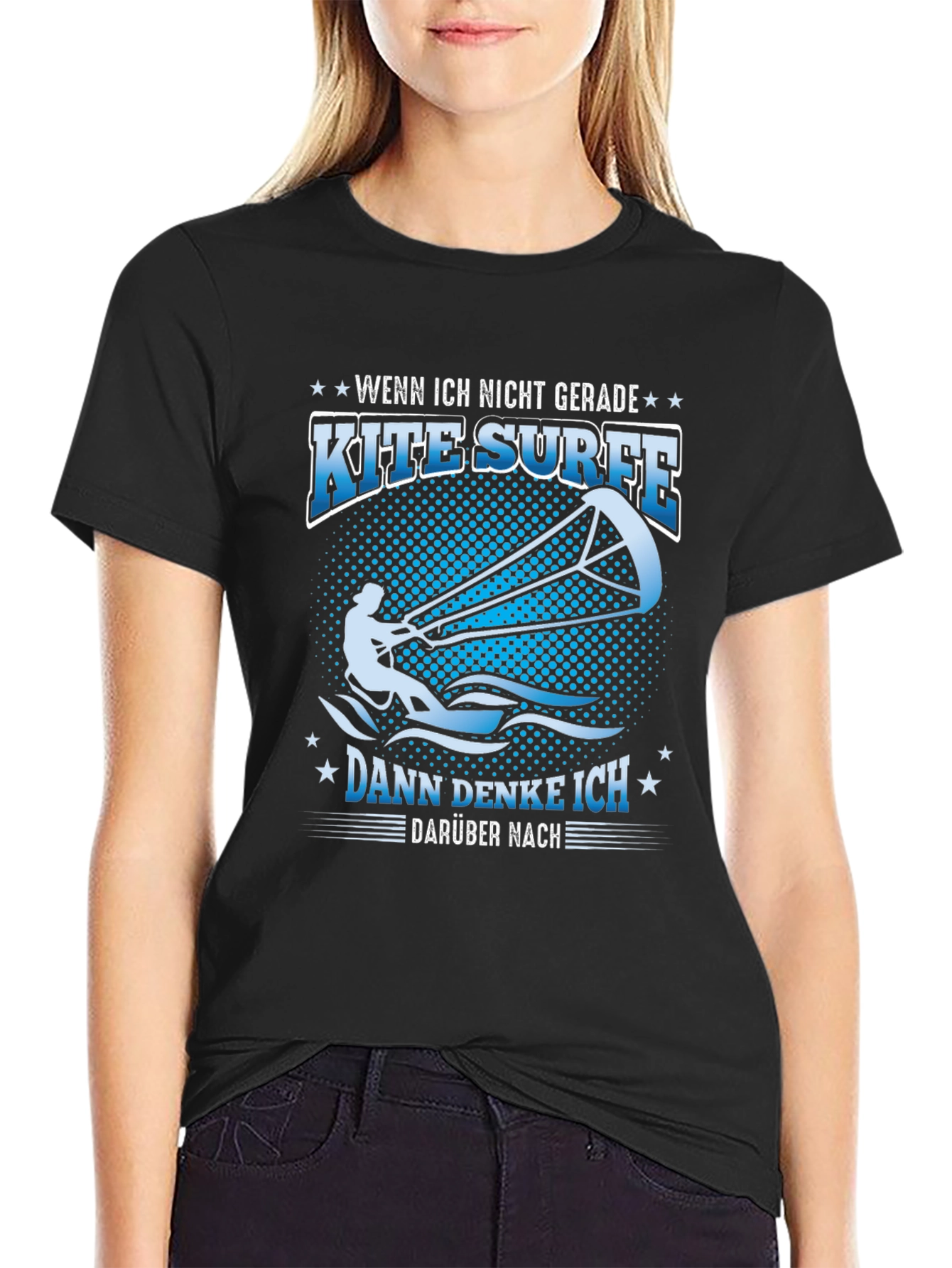 Kite Surfing T-Shirt - When Im Not Kite Surfing