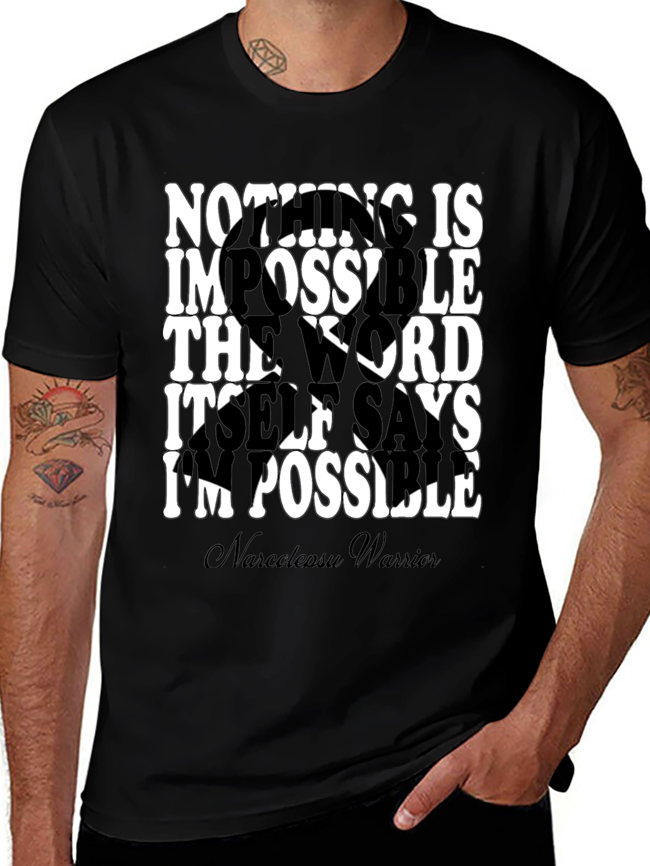 Inspirational Narcolepsy Warrior T-Shirt