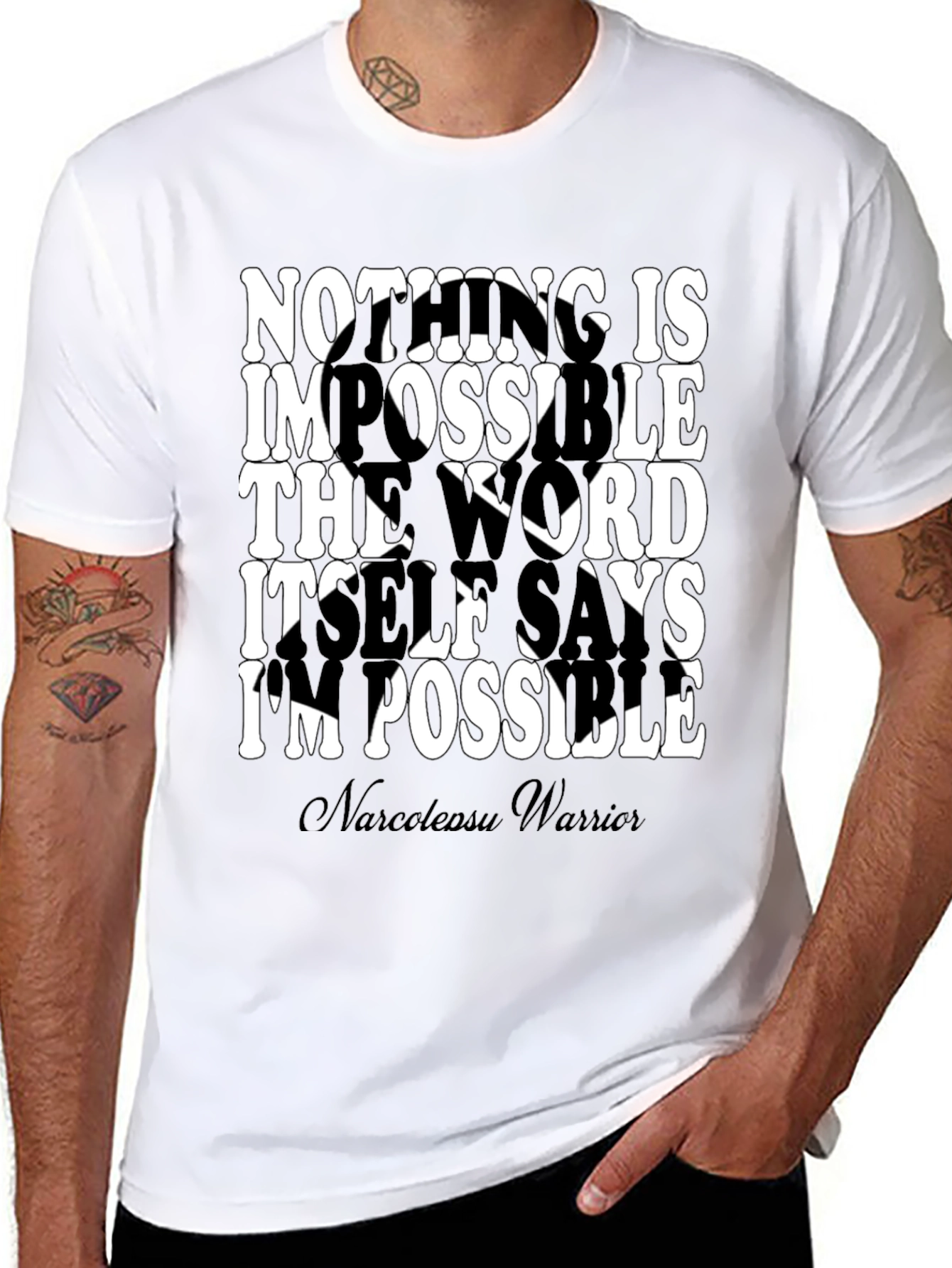 Inspirational Narcolepsy Warrior T-Shirt