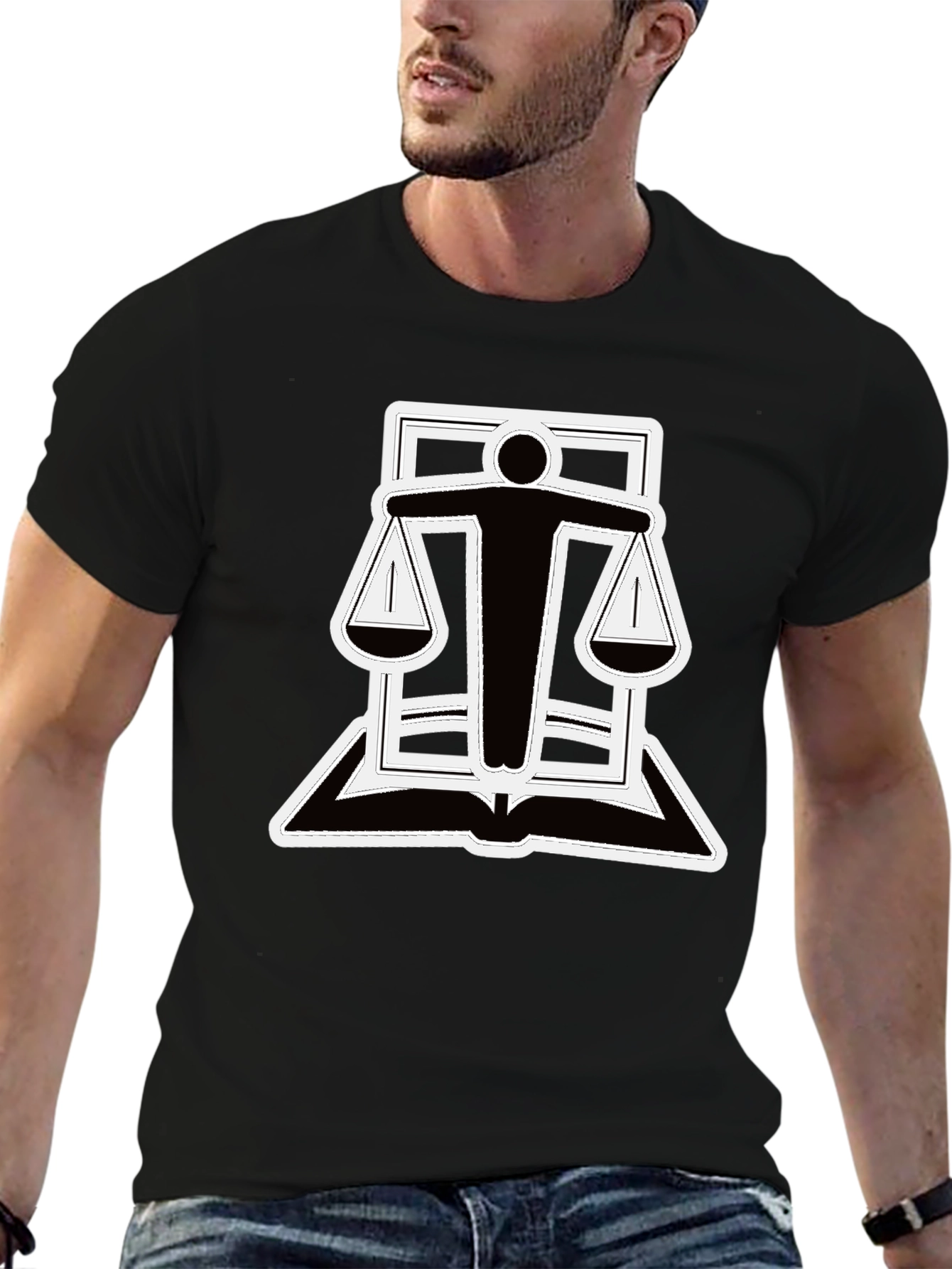 Scales of Justice T-Shirt - Law & Order Tee