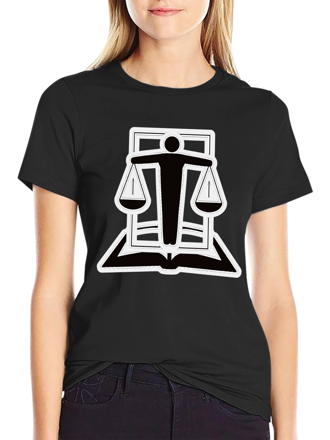 Scales of Justice T-Shirt - Law & Order Tee