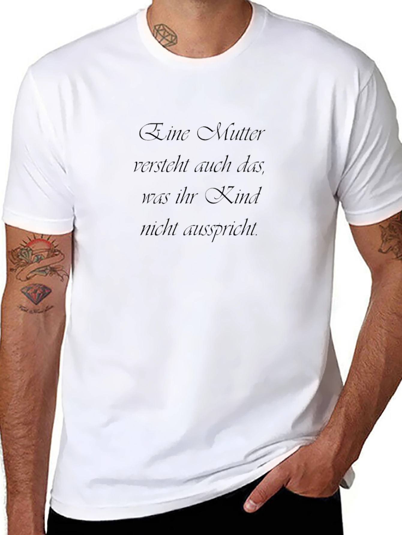 Mothers Love T-Shirt - German Quote