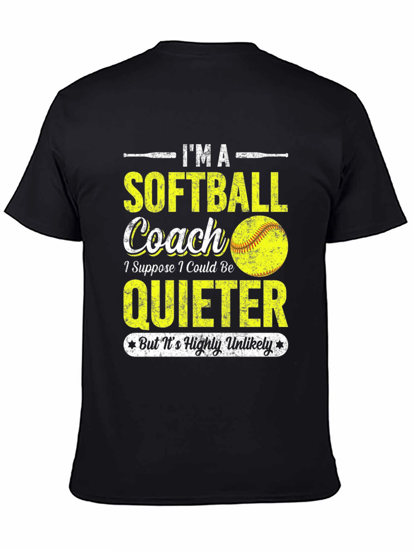 Softball Coach Graphic Tee