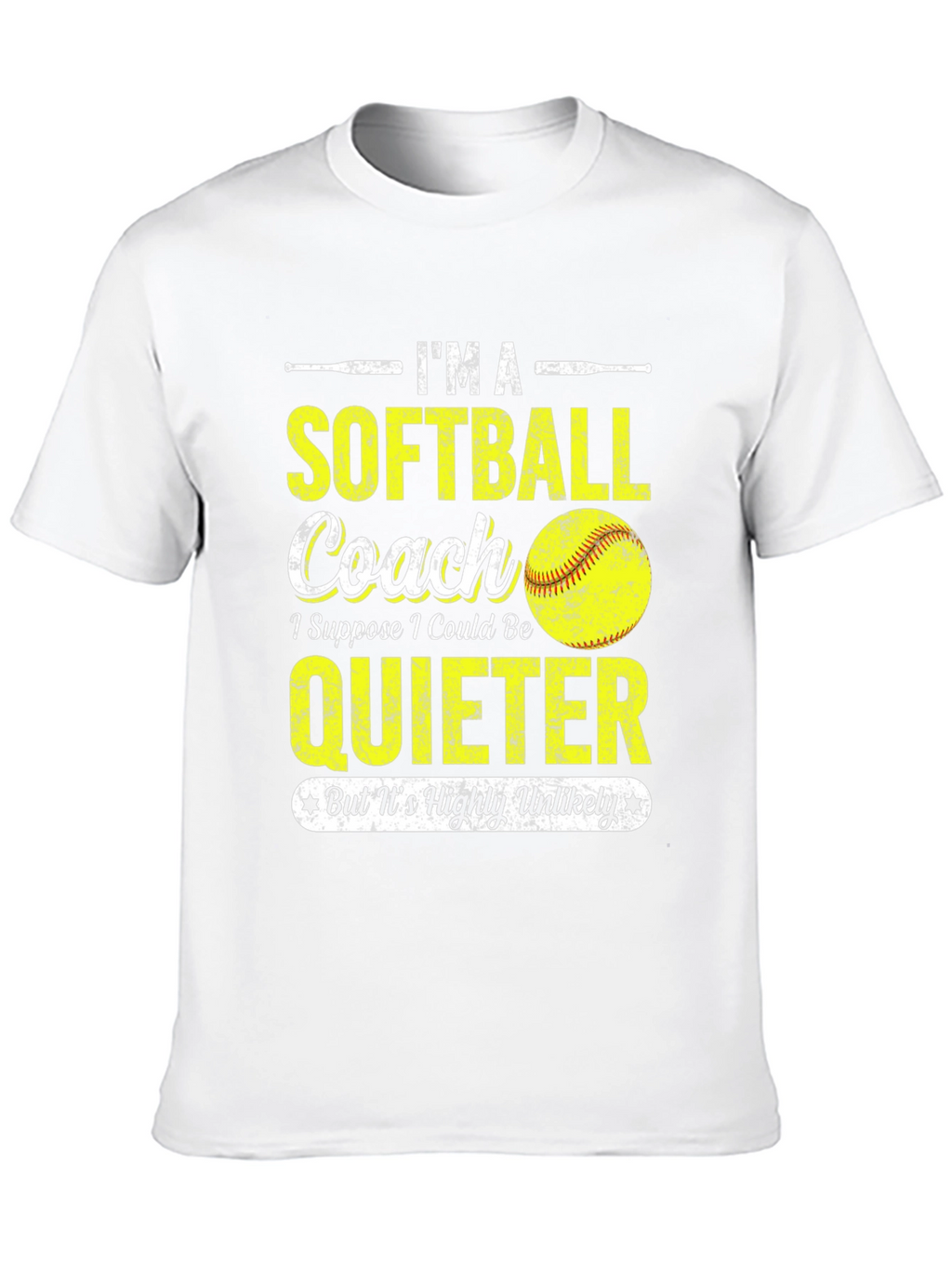 Softball Coach Graphic Tee