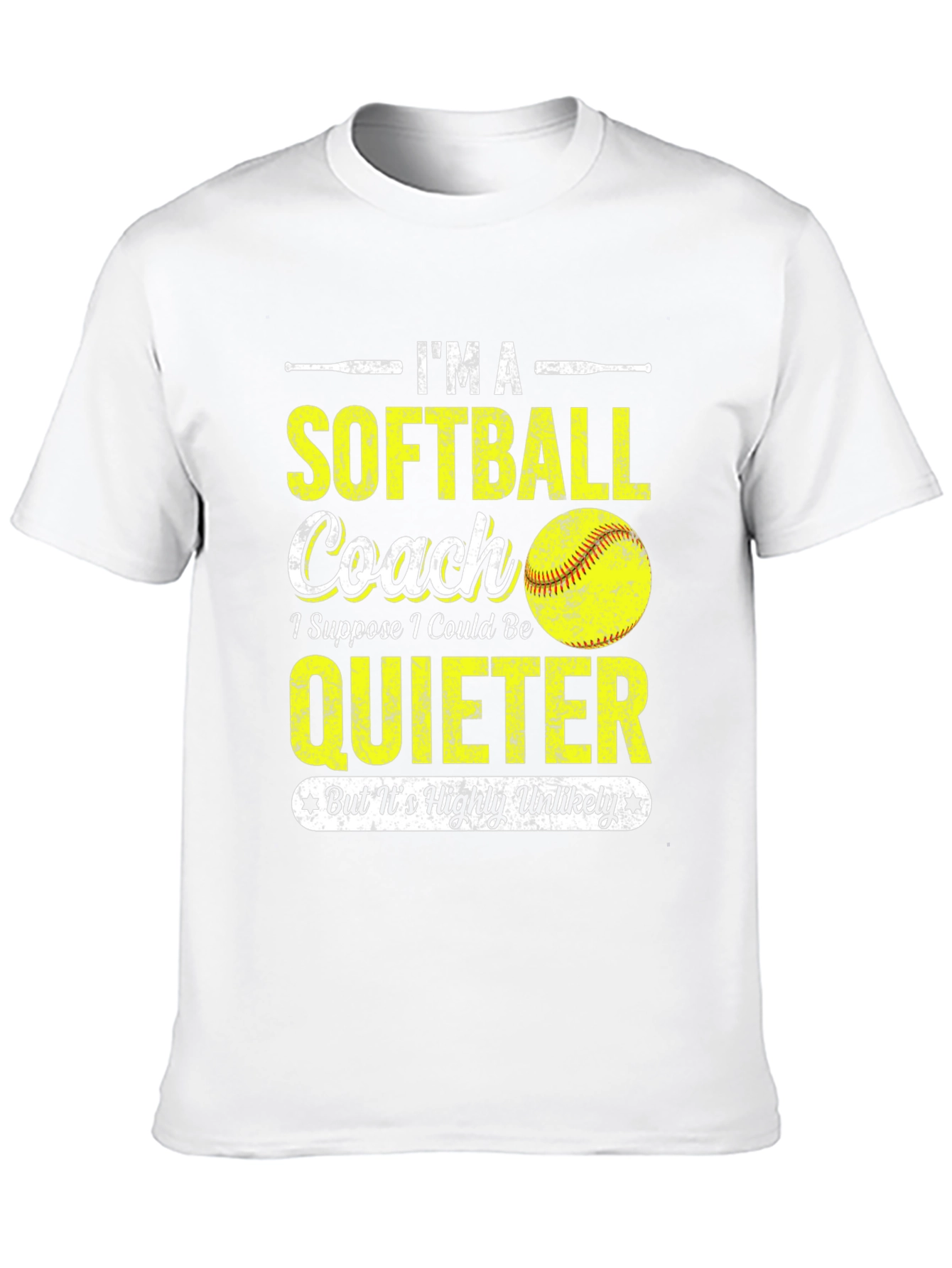 Softball Coach Graphic Tee