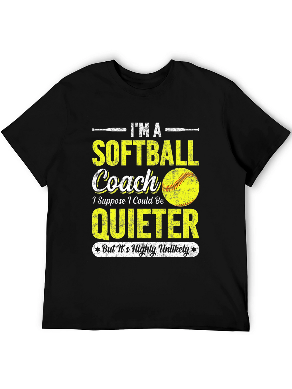 Softball Coach Graphic Tee