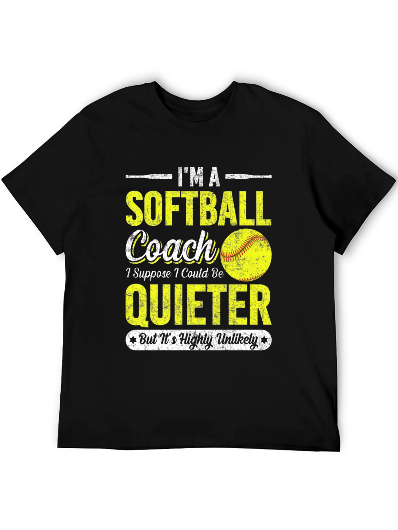 Softball Coach Graphic Tee