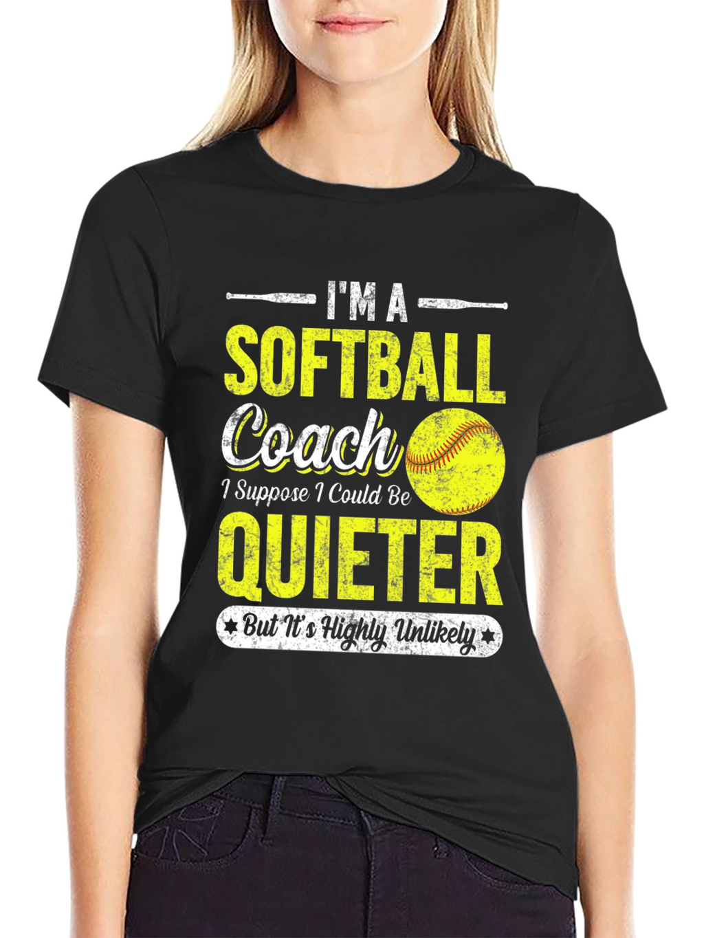 Softball Coach Graphic Tee