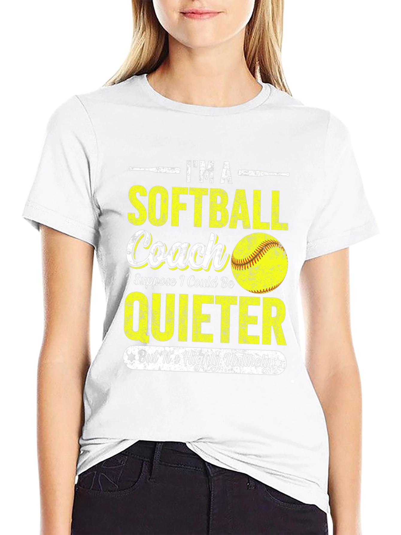 Softball Coach Graphic Tee