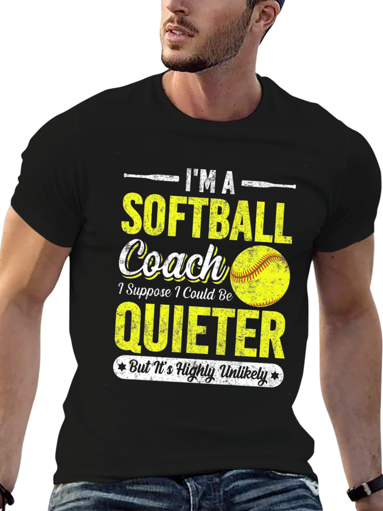Softball Coach Graphic Tee