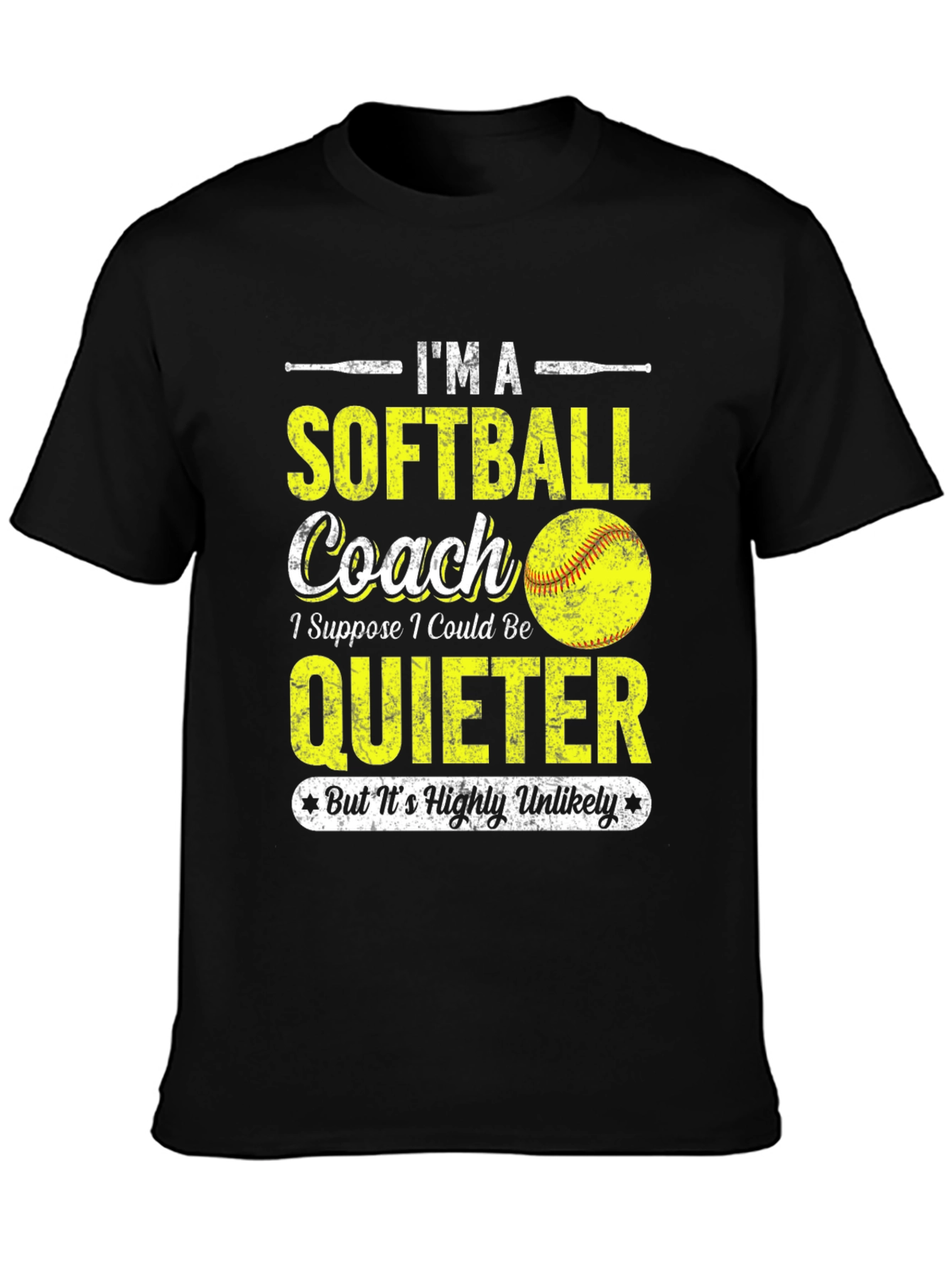 Softball Coach Graphic Tee