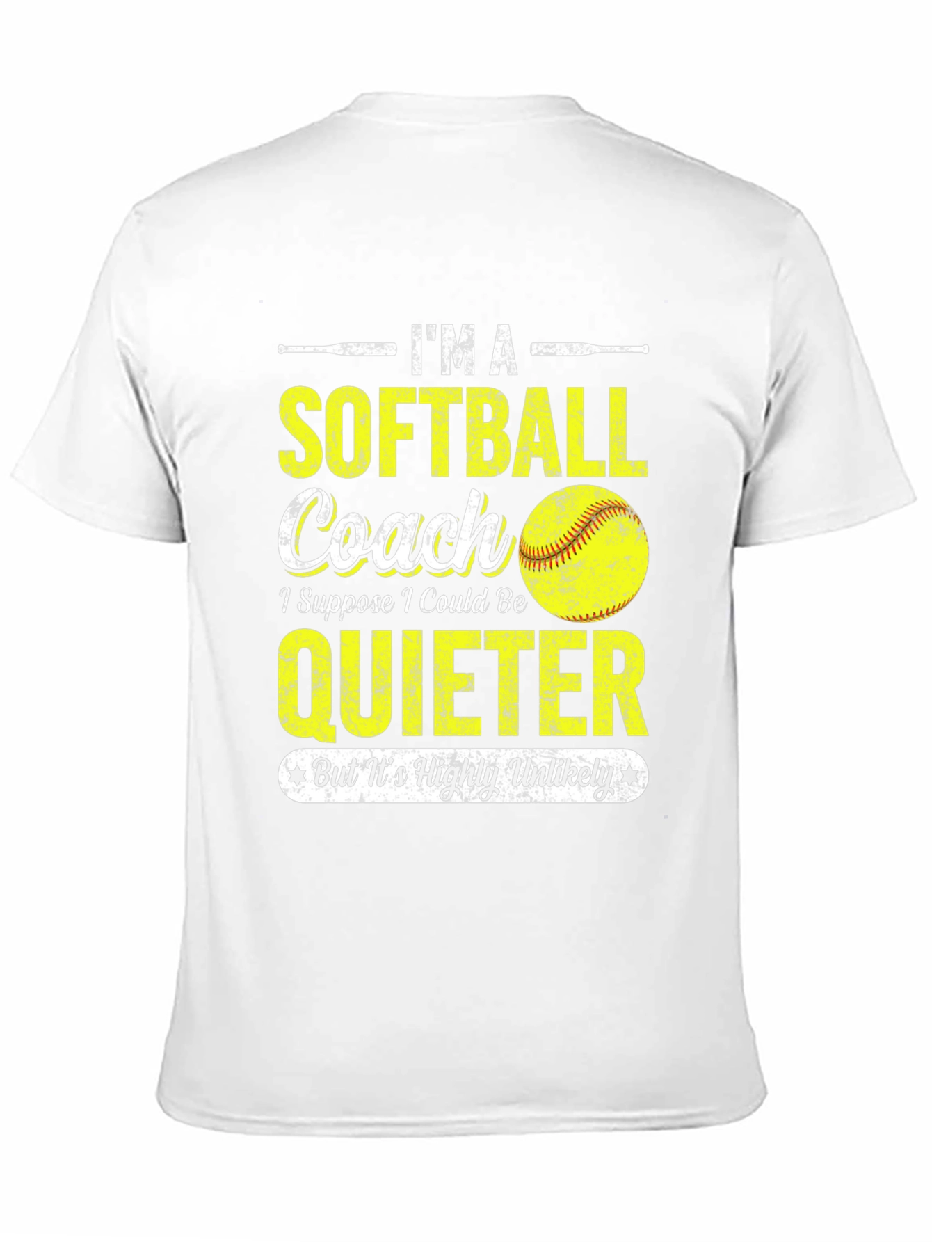 Softball Coach Graphic Tee