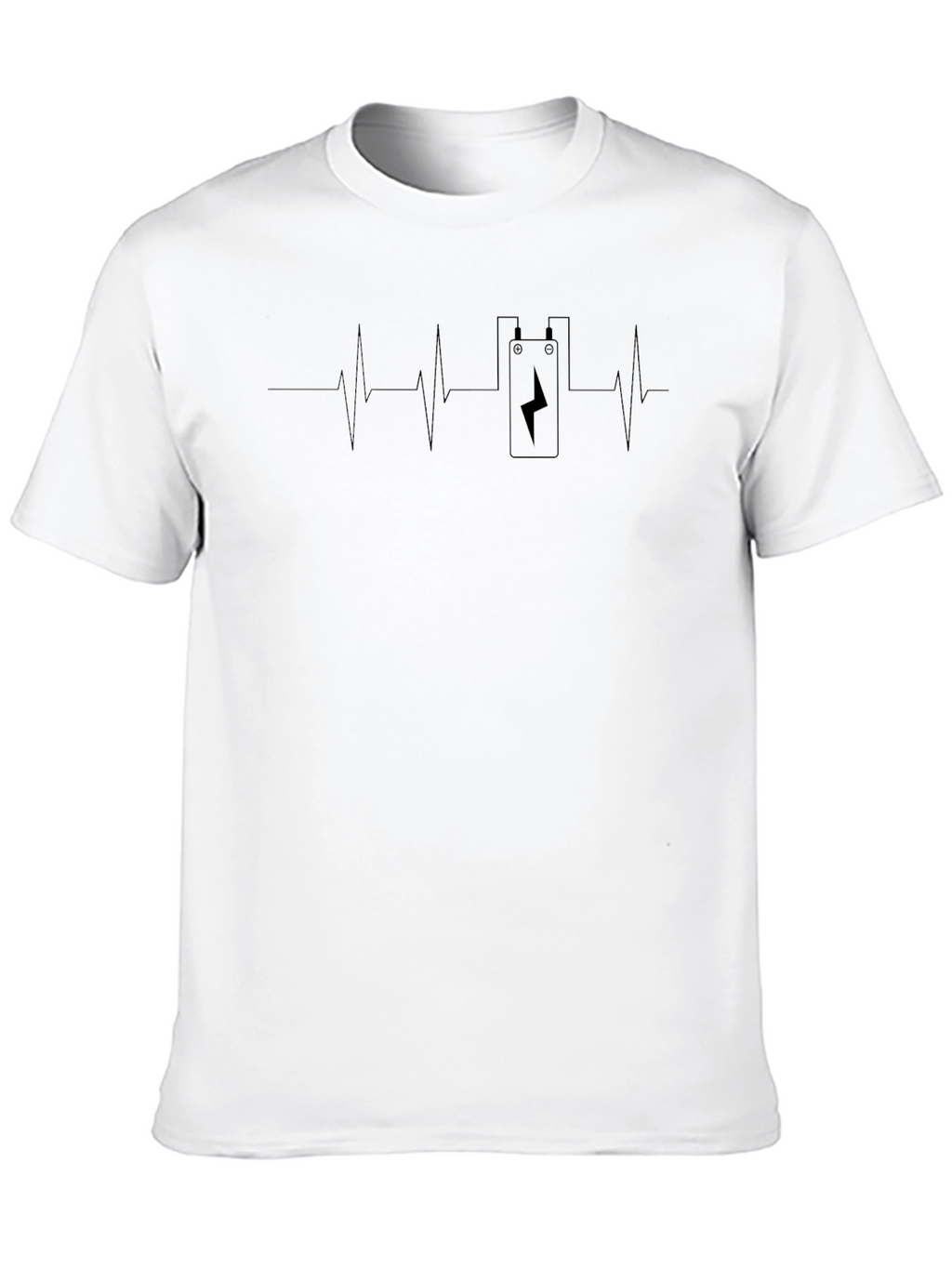 Heartbeat Guitar Pedal T-Shirt - Music Lover Tee
