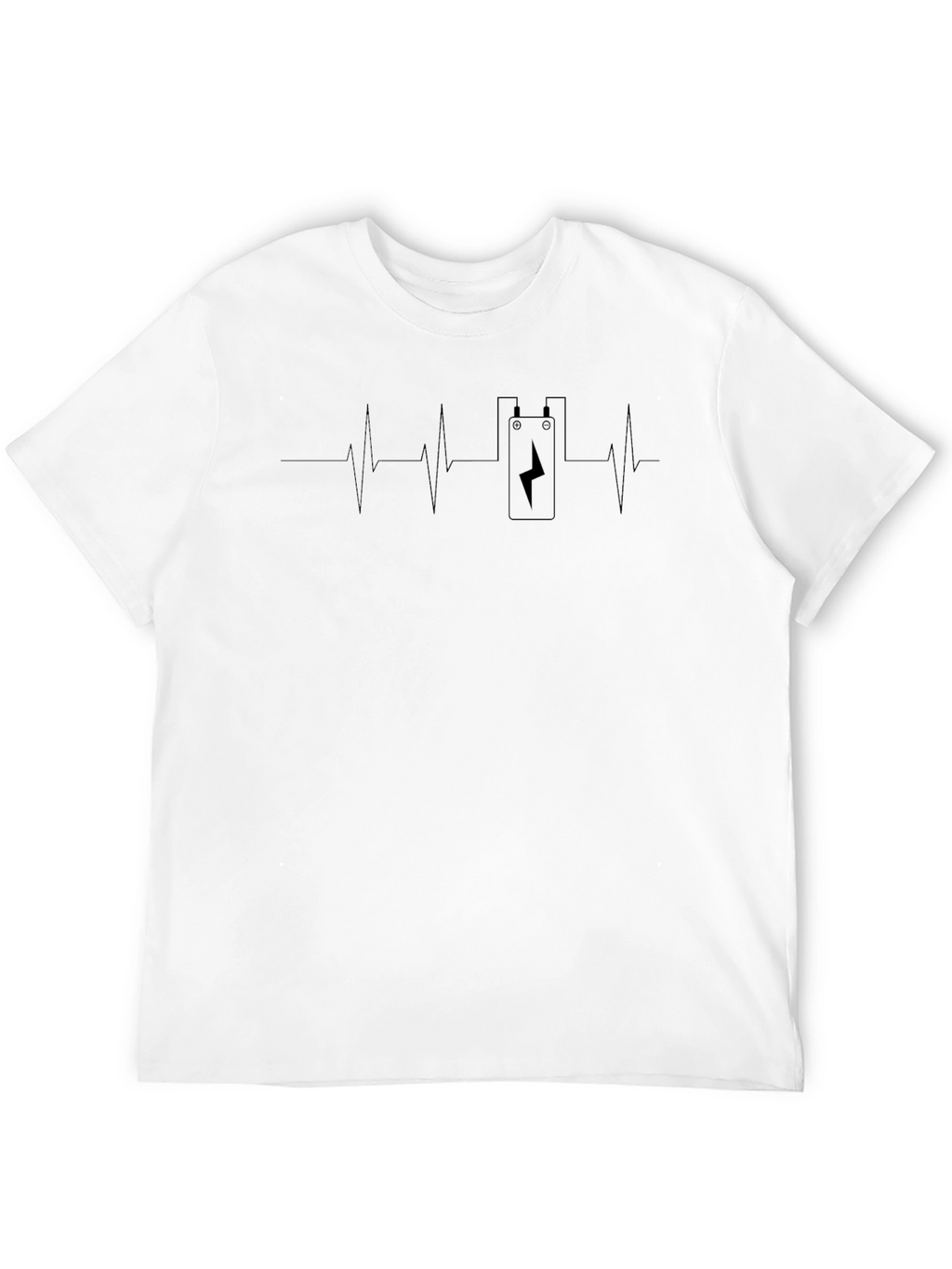 Heartbeat Guitar Pedal T-Shirt - Music Lover Tee
