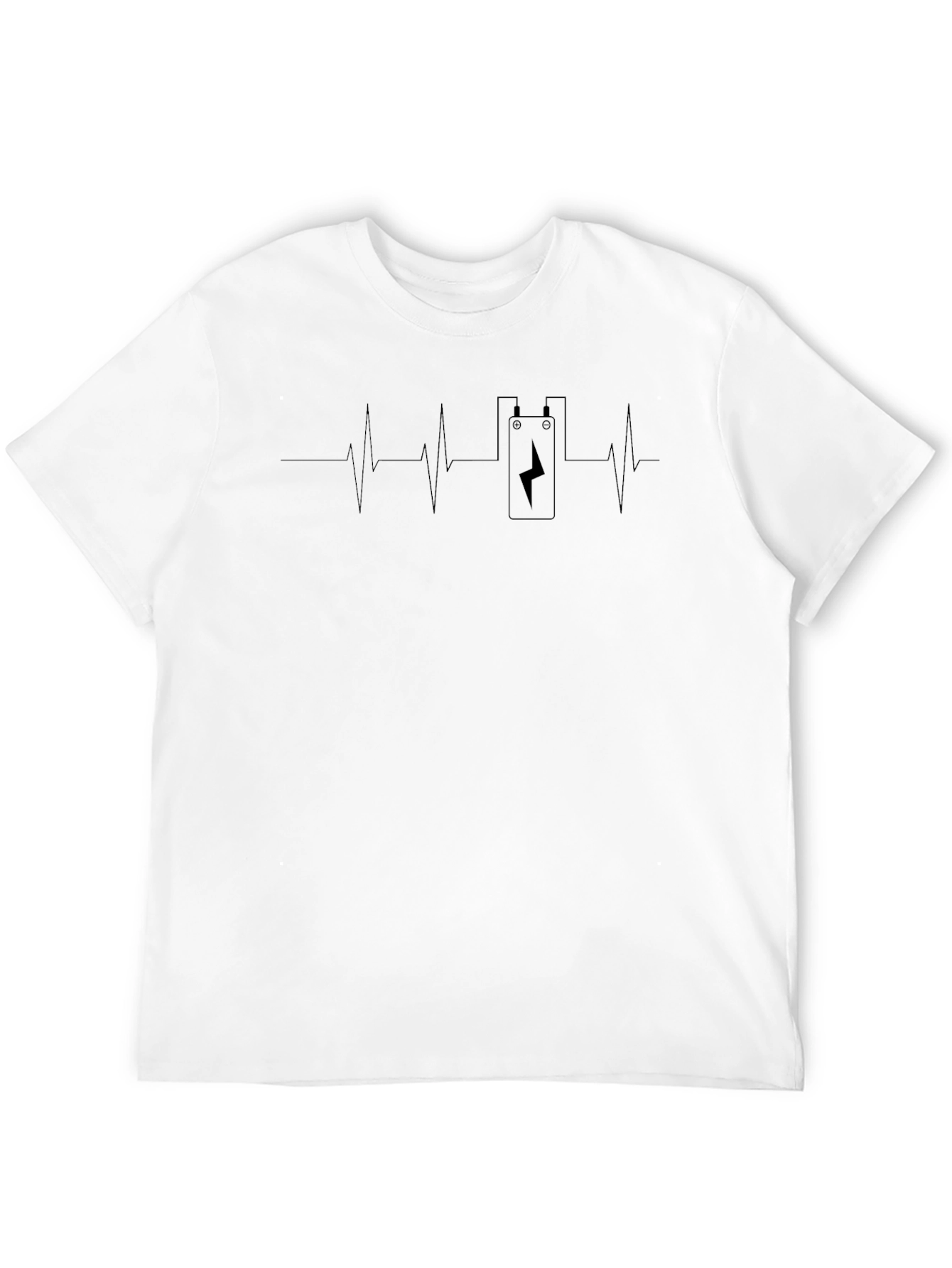 Heartbeat Guitar Pedal T-Shirt - Music Lover Tee