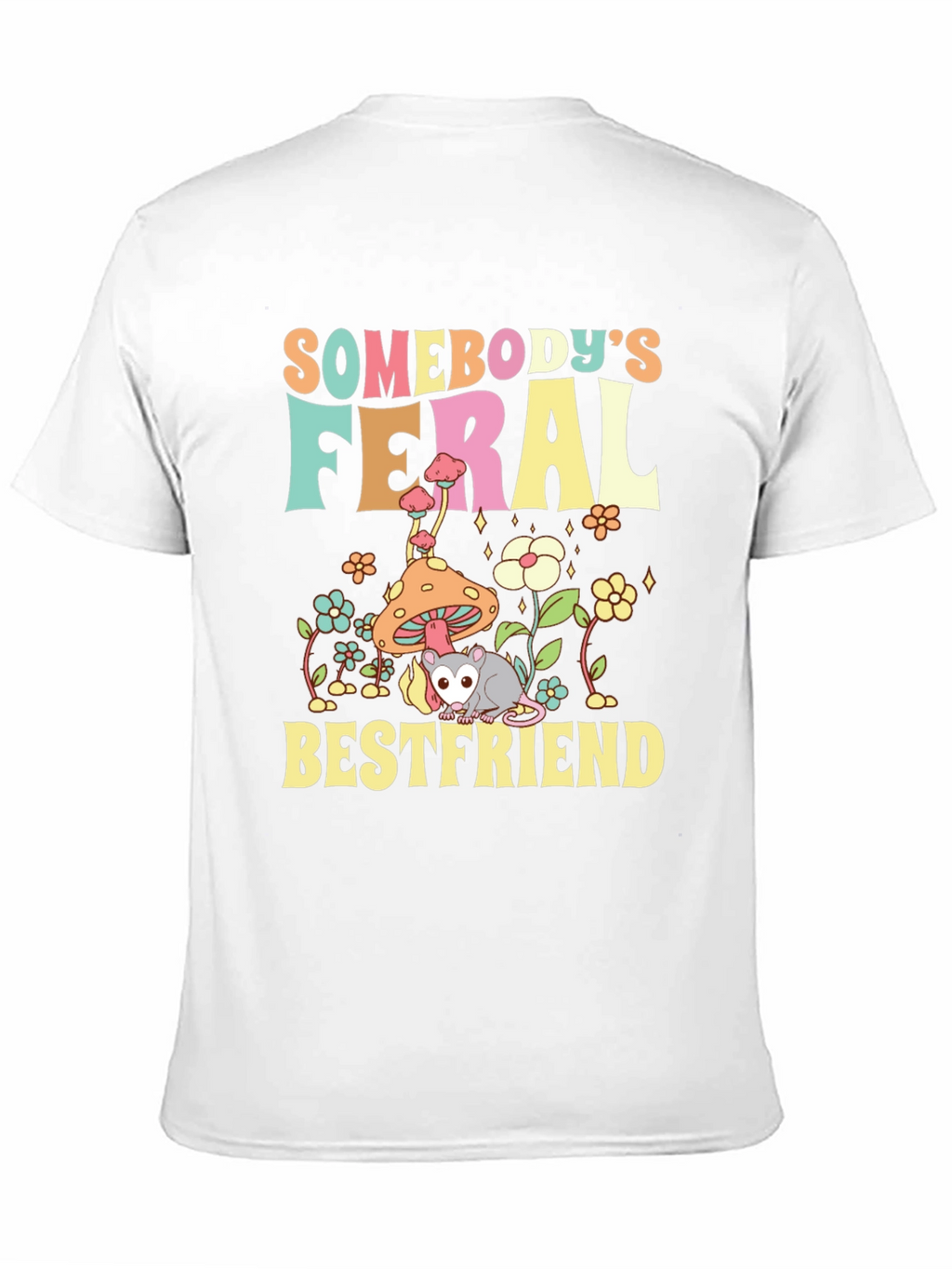 Feral Bestfriend Graphic Tee