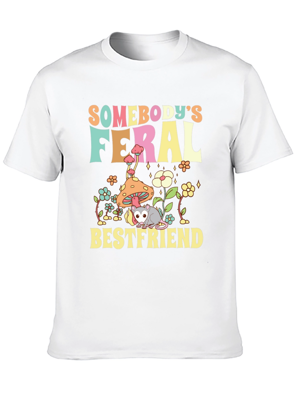Feral Bestfriend Graphic Tee