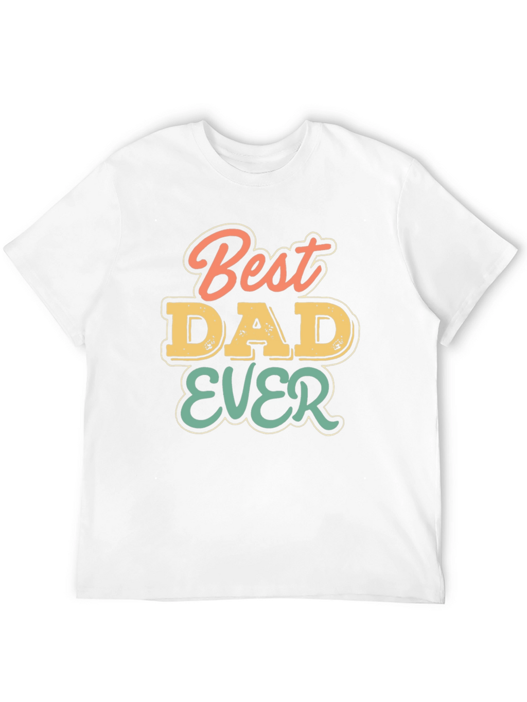 Best Dad Ever T-Shirt - Retro Design