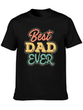 Best Dad Ever T-Shirt - Retro Design