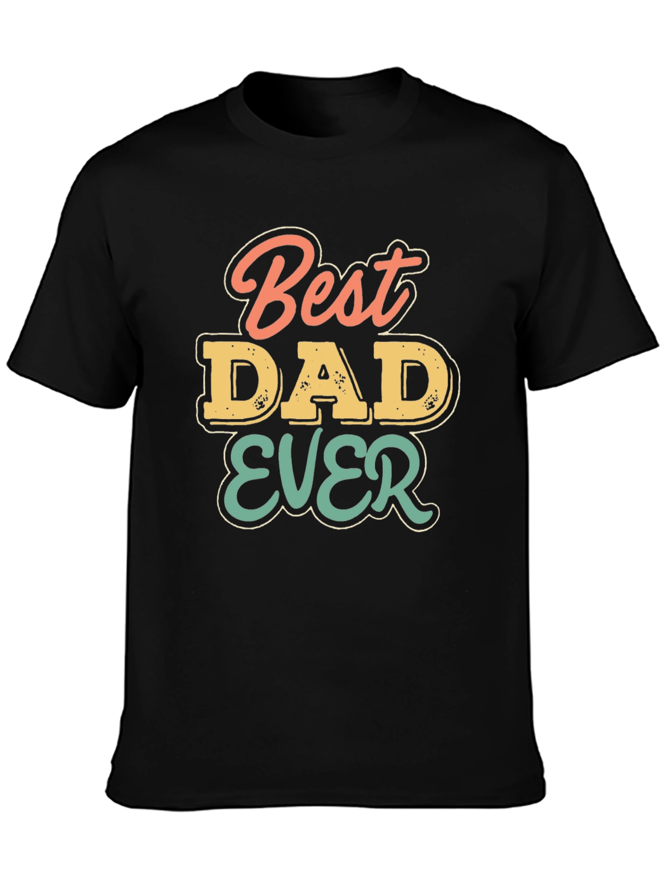 Best Dad Ever T-Shirt - Retro Design