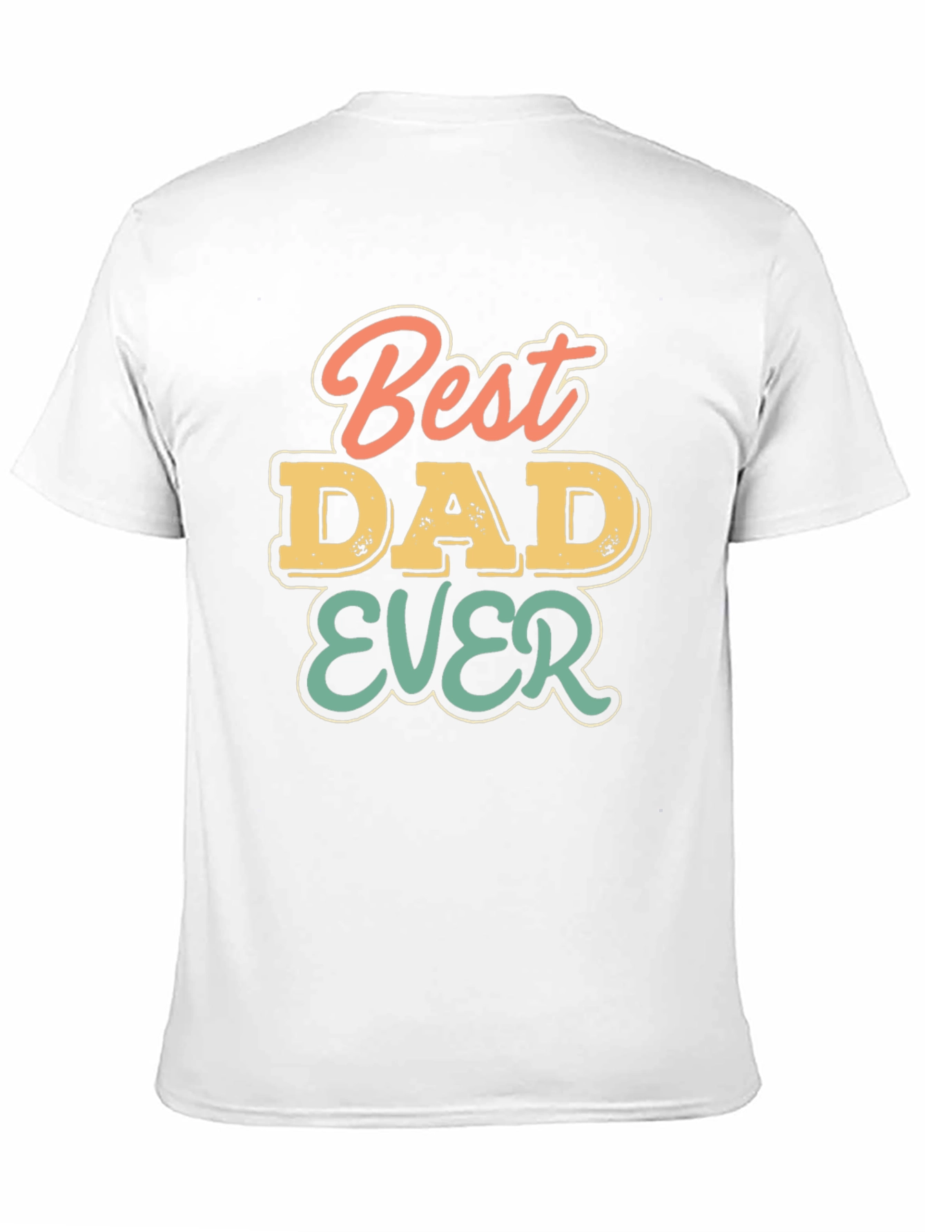 Best Dad Ever T-Shirt - Retro Design