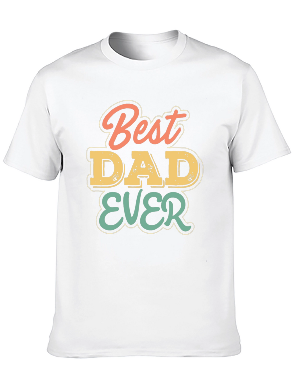 Best Dad Ever T-Shirt - Retro Design