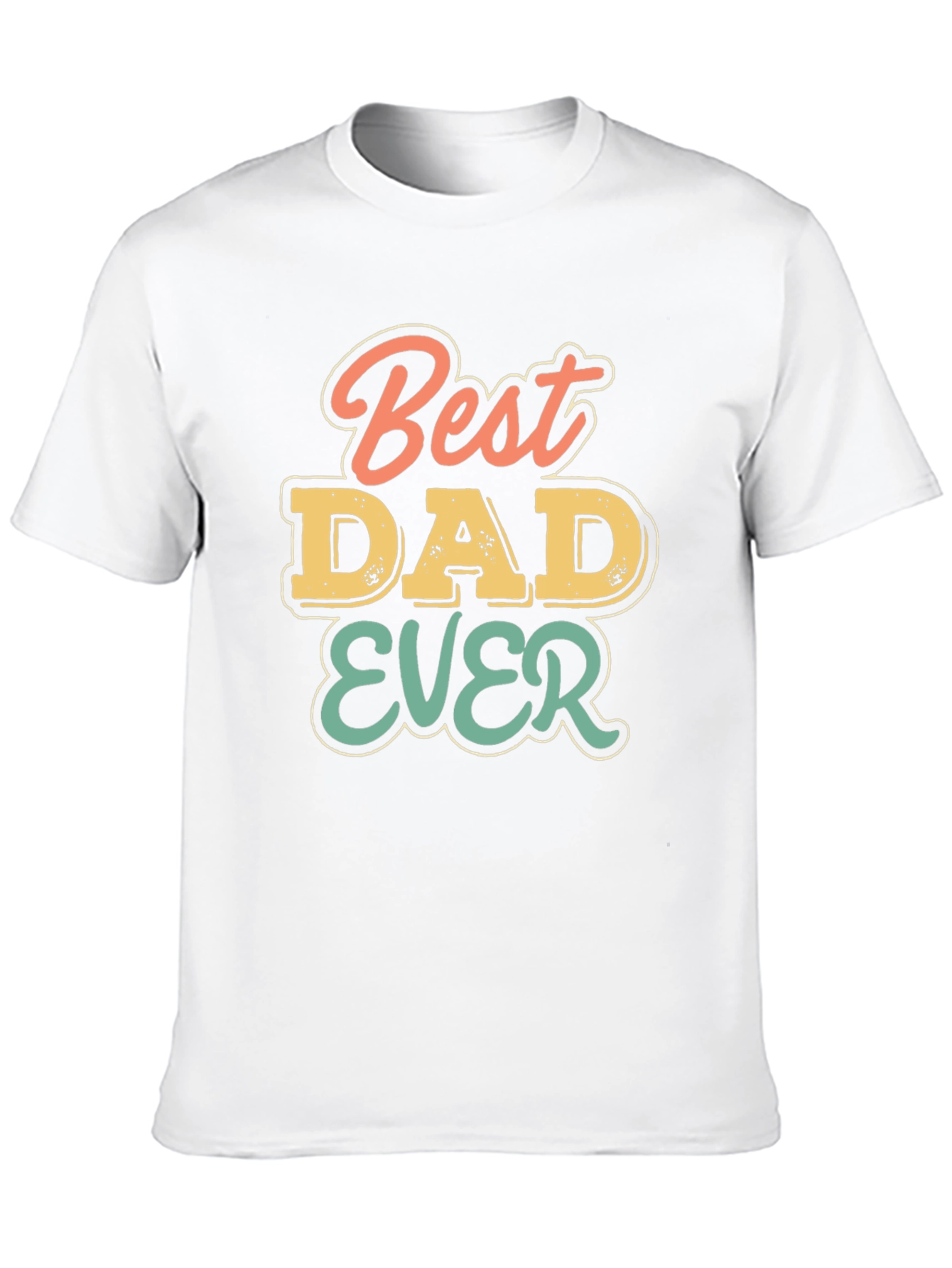 Best Dad Ever T-Shirt - Retro Design