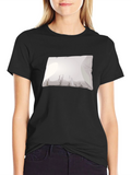 Pillow Graphic Black T-Shirt - Comfortable Sleepwear Tee