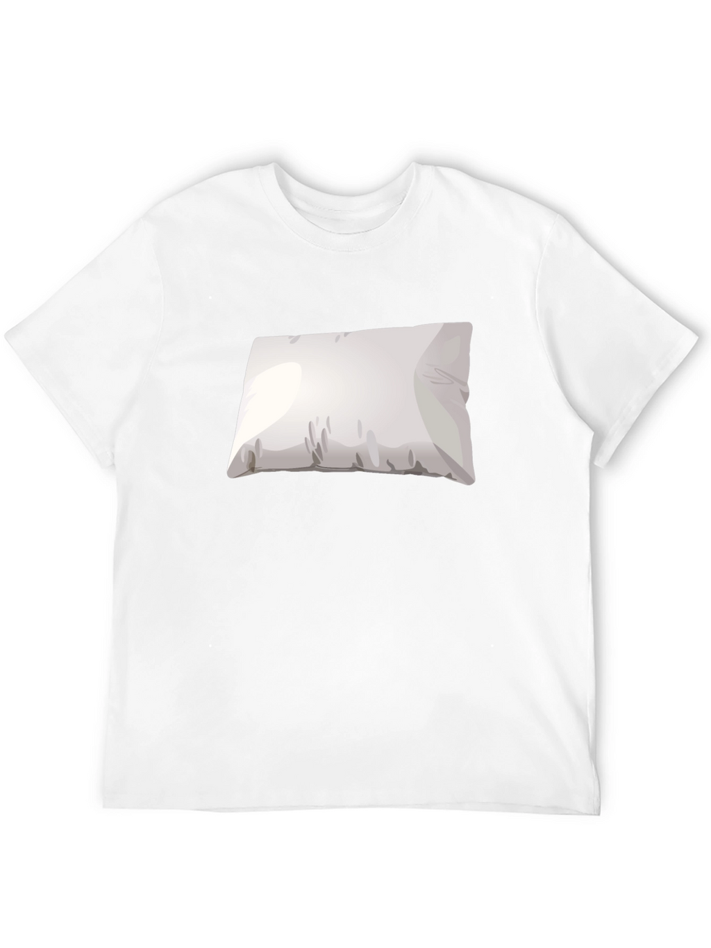 Pillow Graphic Black T-Shirt - Comfortable Sleepwear Tee