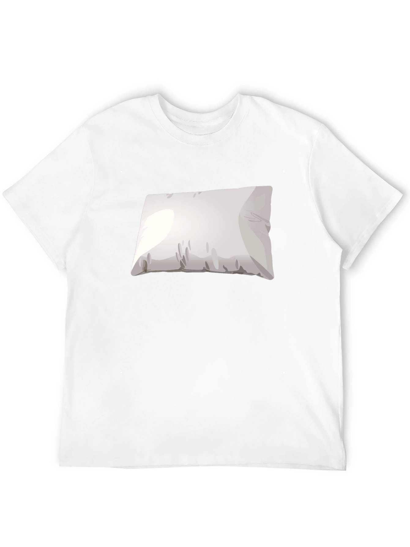 Pillow Graphic Black T-Shirt - Comfortable Sleepwear Tee