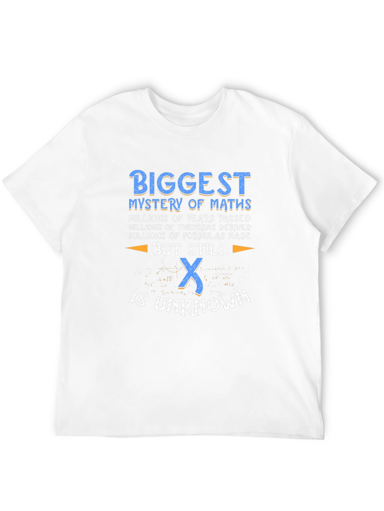 Math Mystery T-Shirt - Unknown X Funny Geek Tee