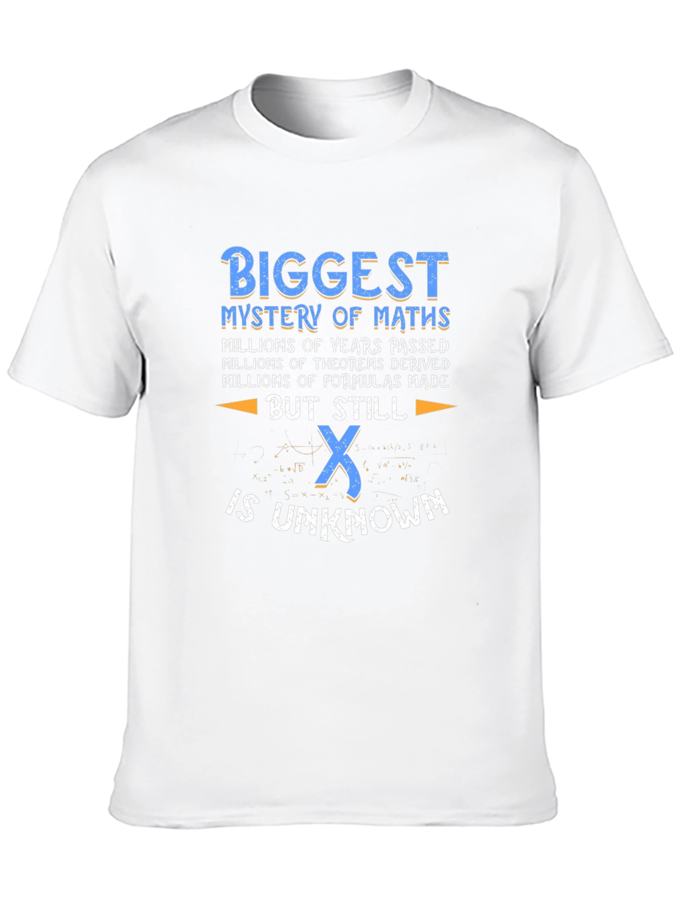 Math Mystery T-Shirt - Unknown X Funny Geek Tee