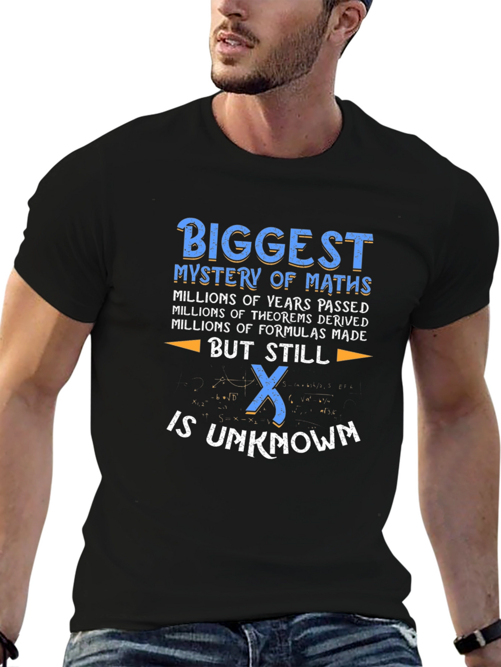 Math Mystery T-Shirt - Unknown X Funny Geek Tee