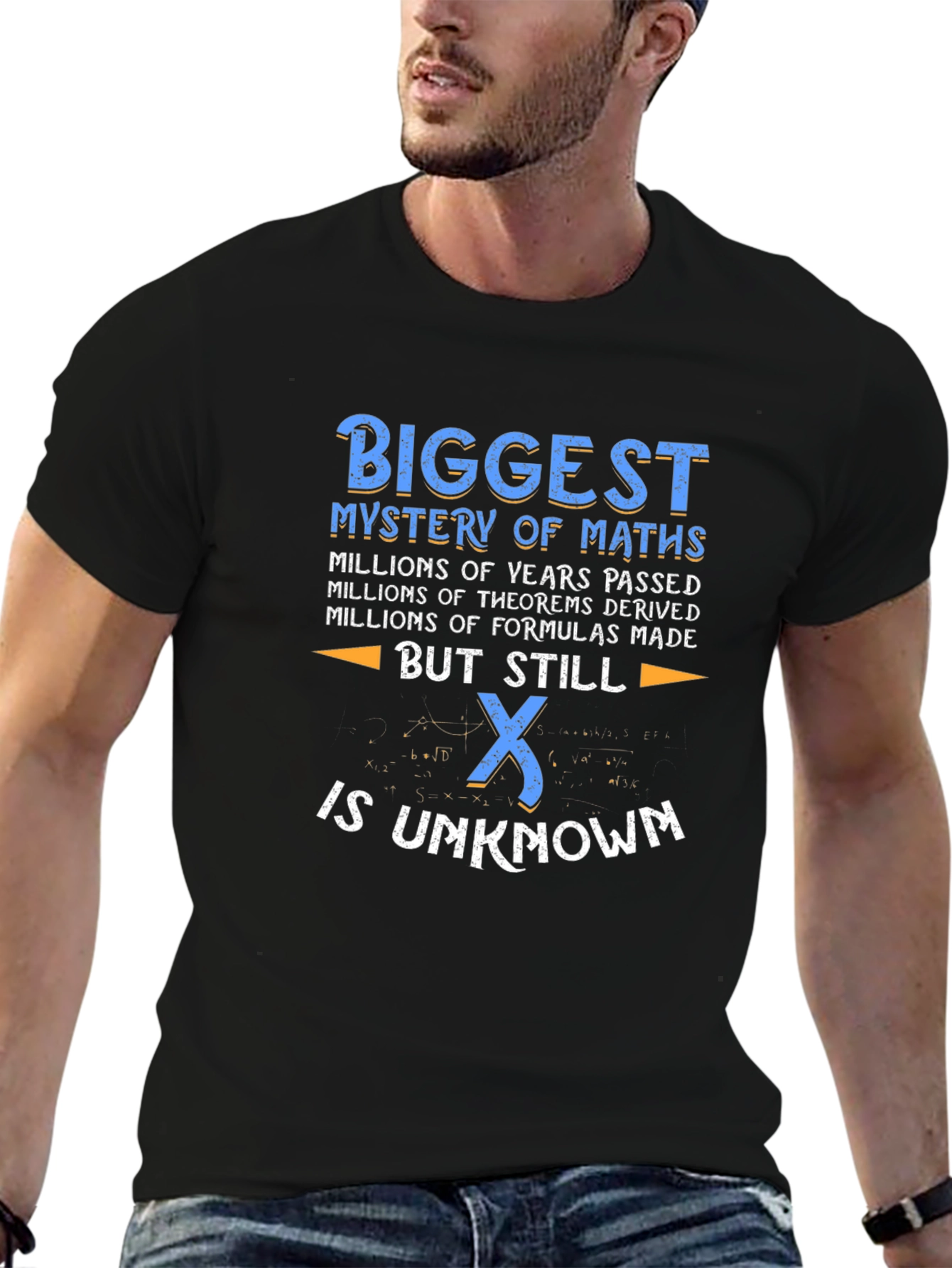 Math Mystery T-Shirt - Unknown X Funny Geek Tee