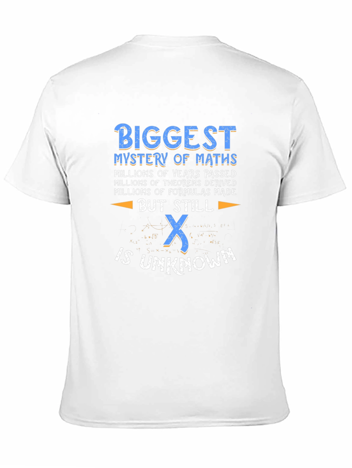 Math Mystery T-Shirt - Unknown X Funny Geek Tee