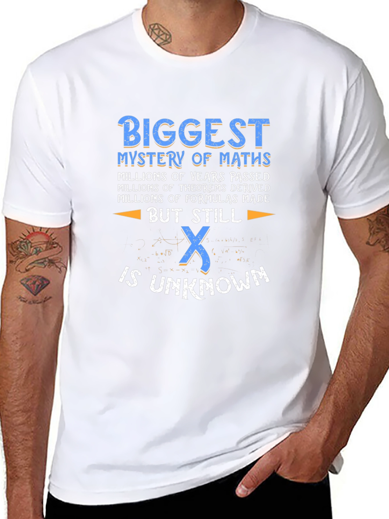 Math Mystery T-Shirt - Unknown X Funny Geek Tee