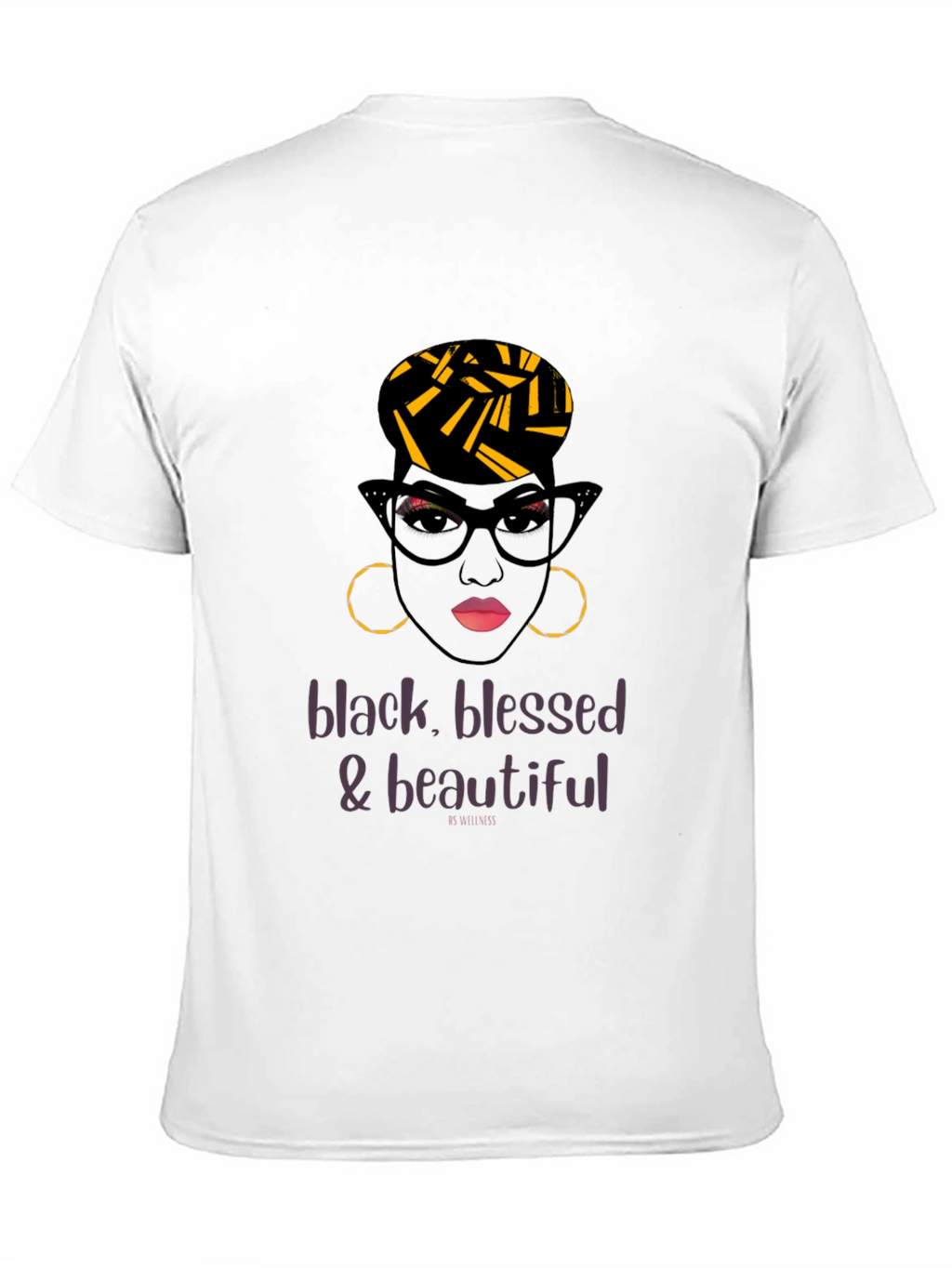 Black Blessed & Beautiful Graphic Tee