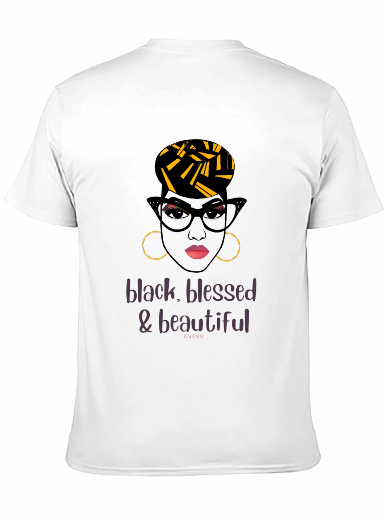 Black Blessed & Beautiful Graphic Tee
