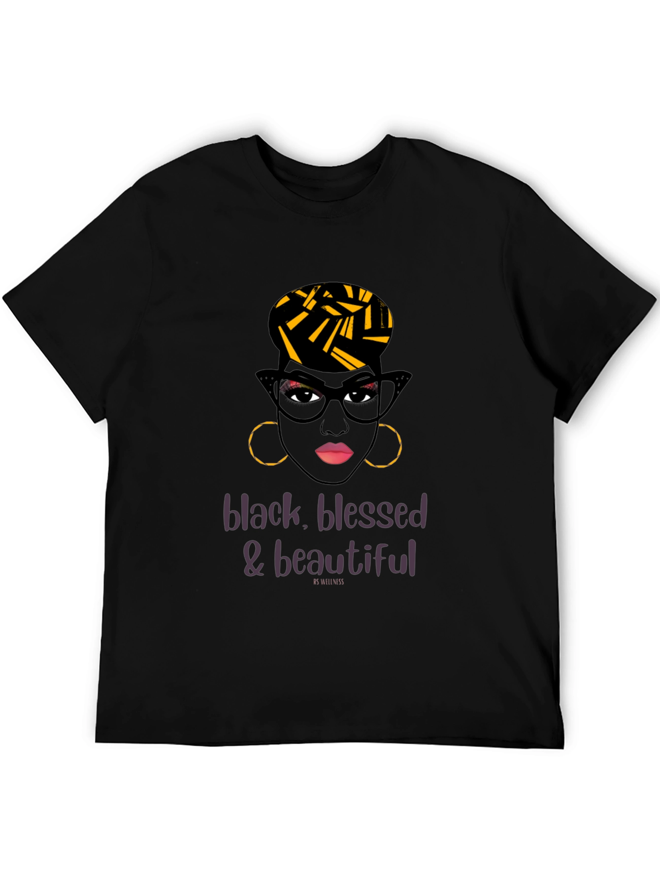 Black Blessed & Beautiful Graphic Tee