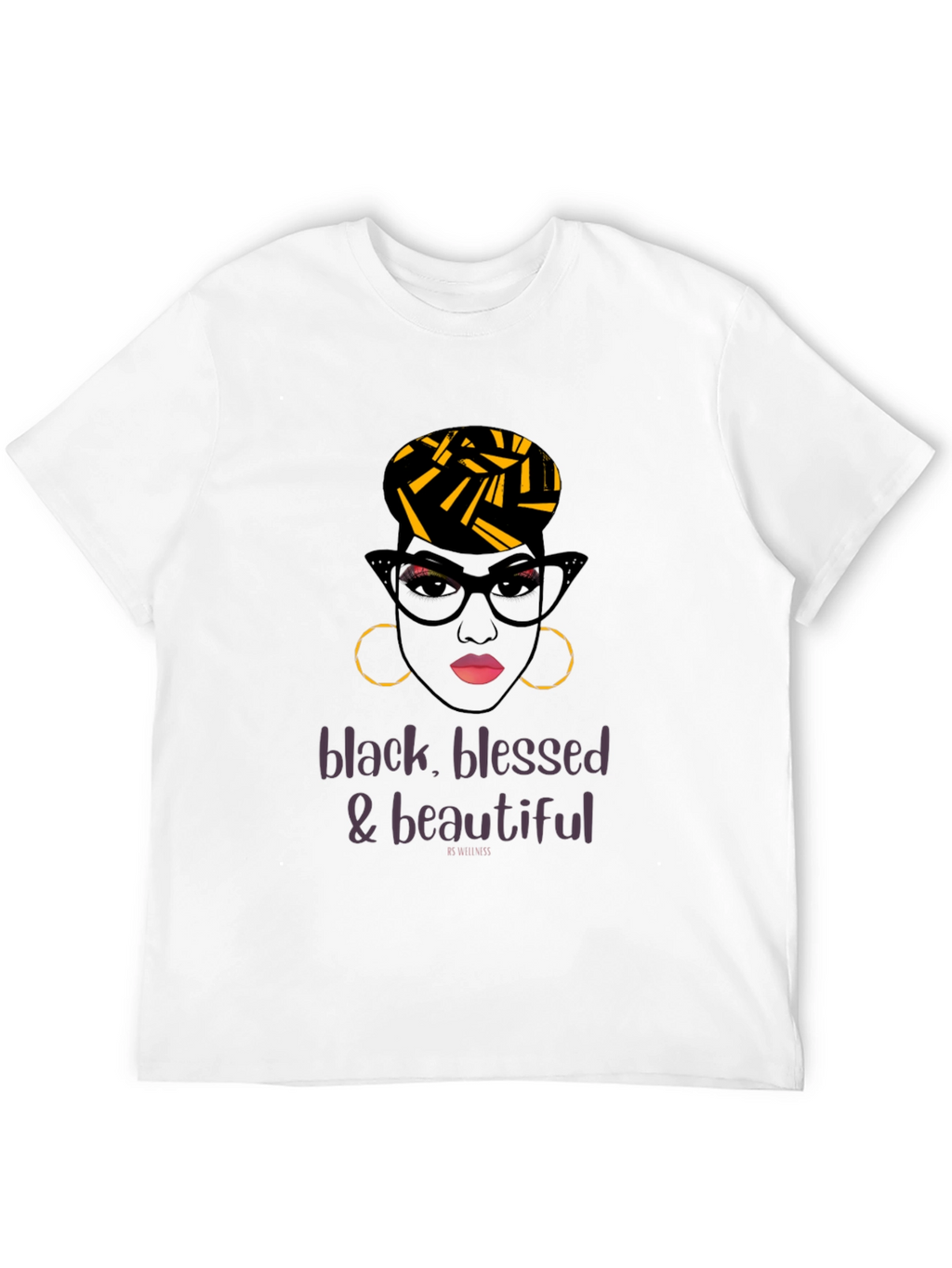 Black Blessed & Beautiful Graphic Tee