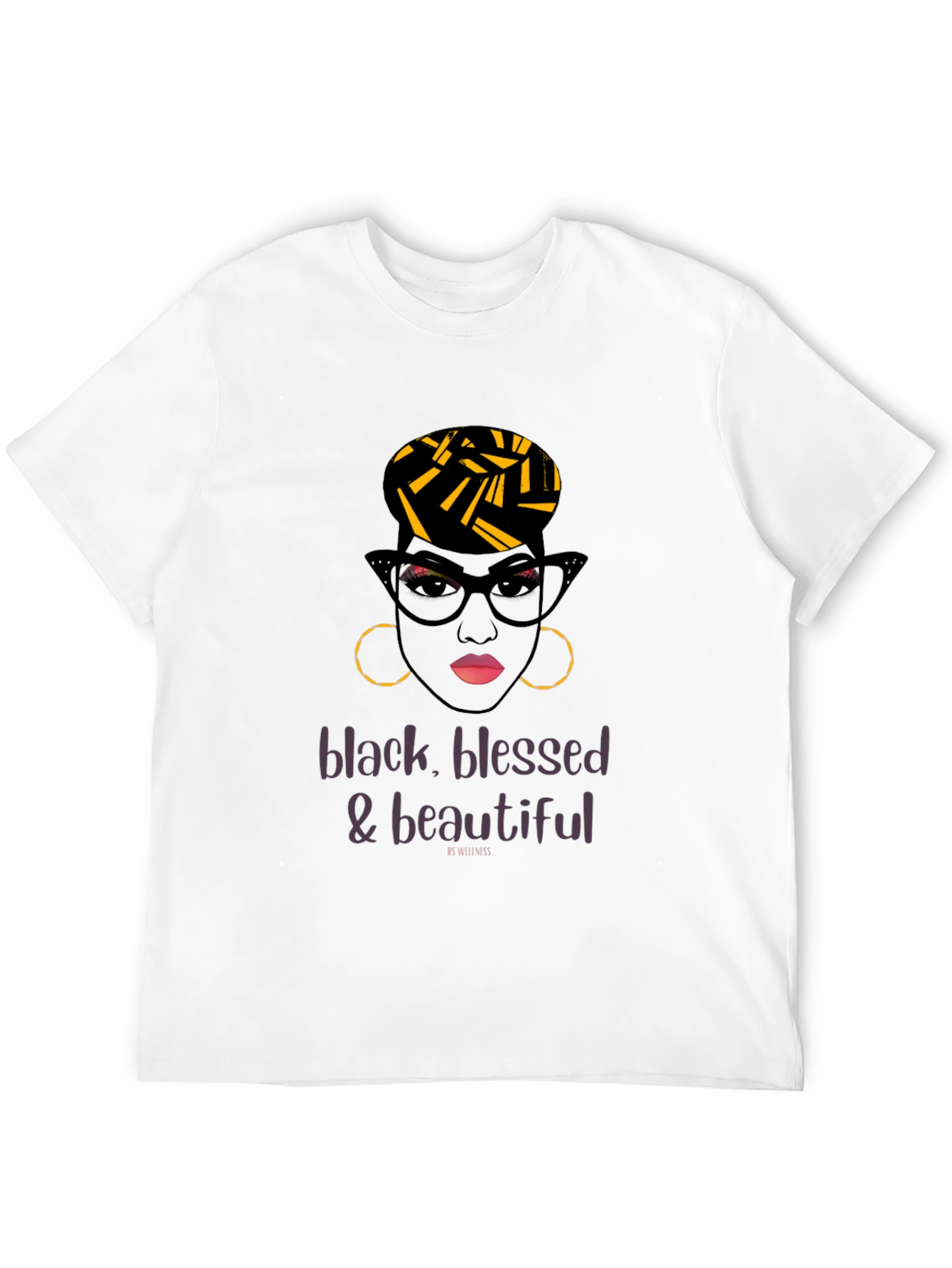 Black Blessed & Beautiful Graphic Tee